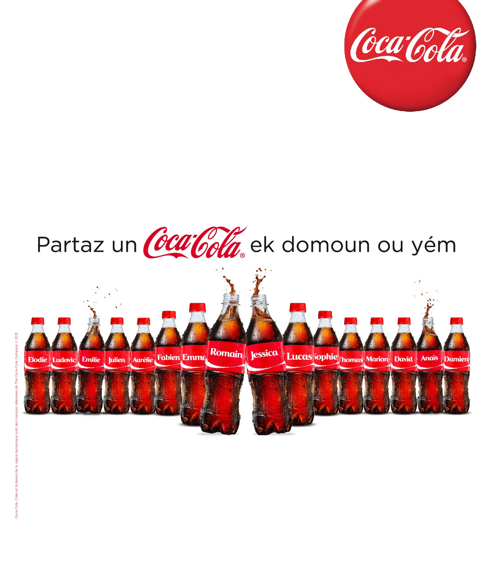 Bouteilles Coca Cola